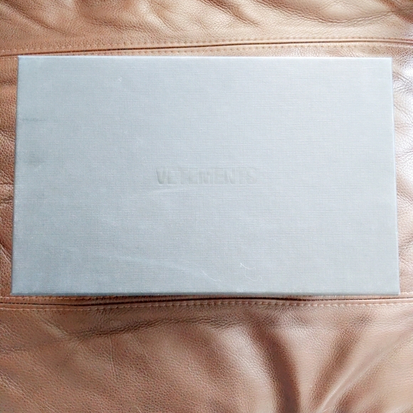 ♥️ 4x HP ♥️ Vetements Soft Black Leather Round Toe Bullet Heel Mules 38 7.5 - Picture 10 of 11